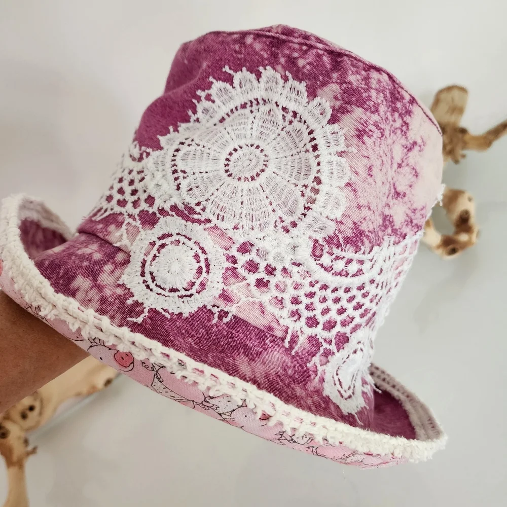 Designer Top Hat Concept Clothing Avngard Fashion Hand-stitched Patchwork - Picture 6 of 17